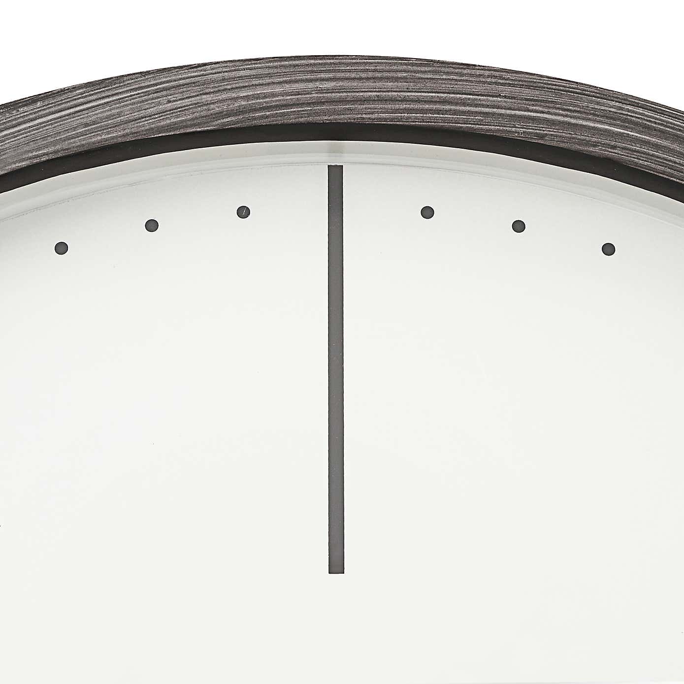 Acctim Leksvik Grey Wood Wall Clock