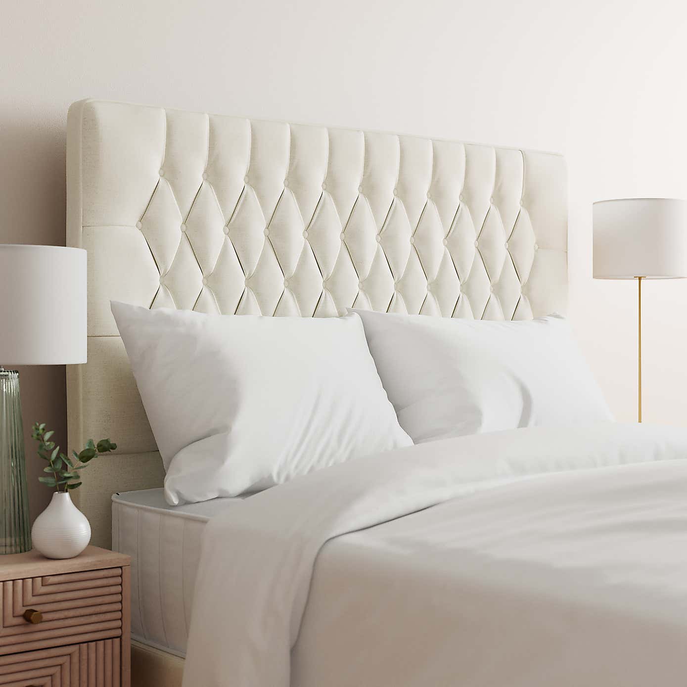 Linen Chesterfield Headboard