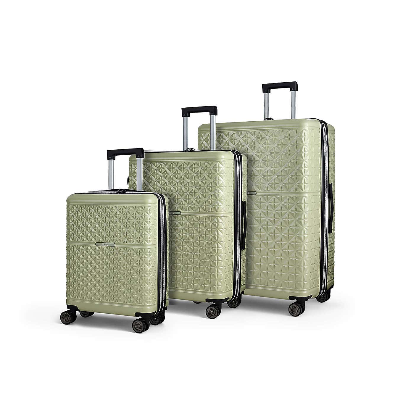 Rock Luggage Maya Set of 3 Hard Shell Suitcases