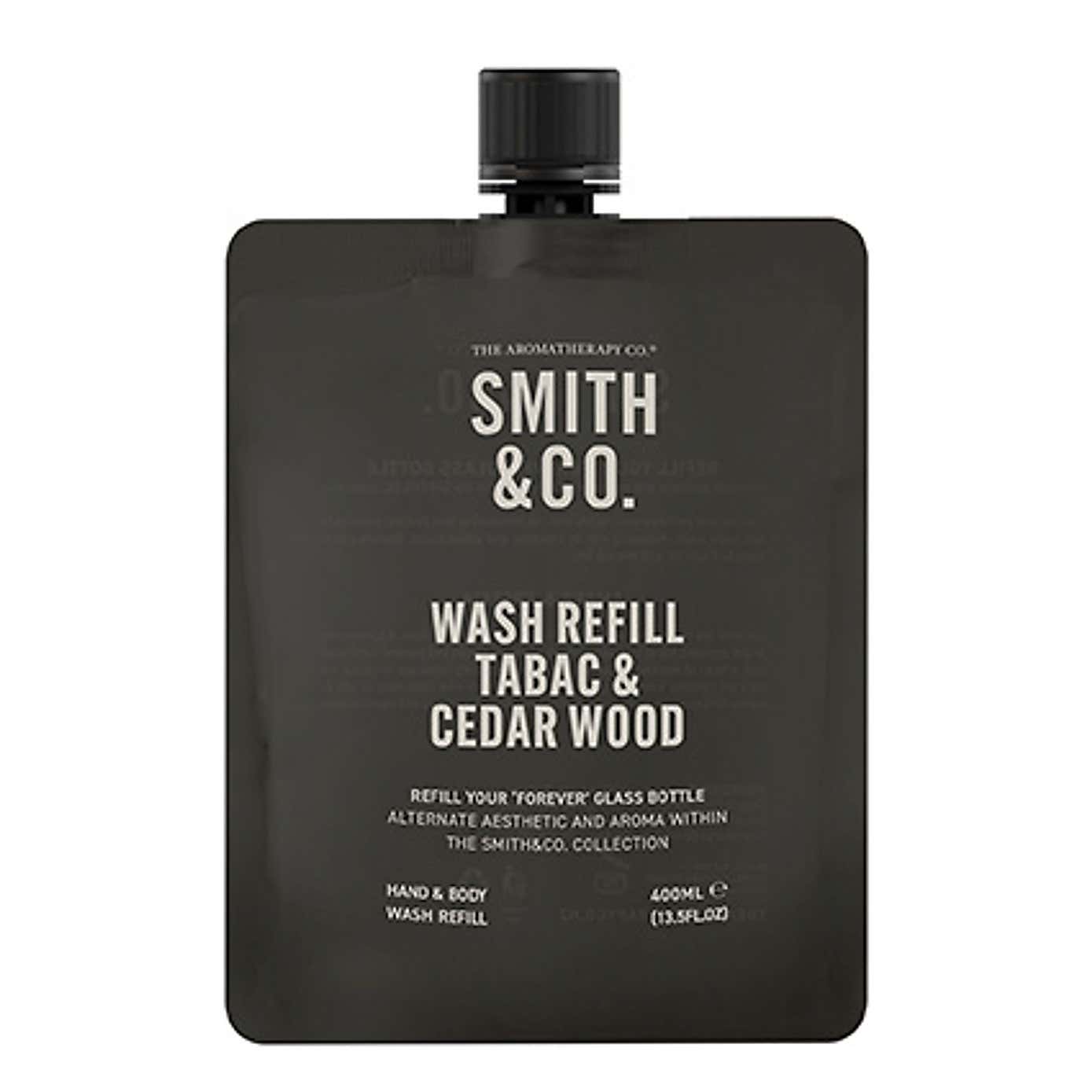Smith & Co Tabac & Cedarwood Hand & Body Wash Refill