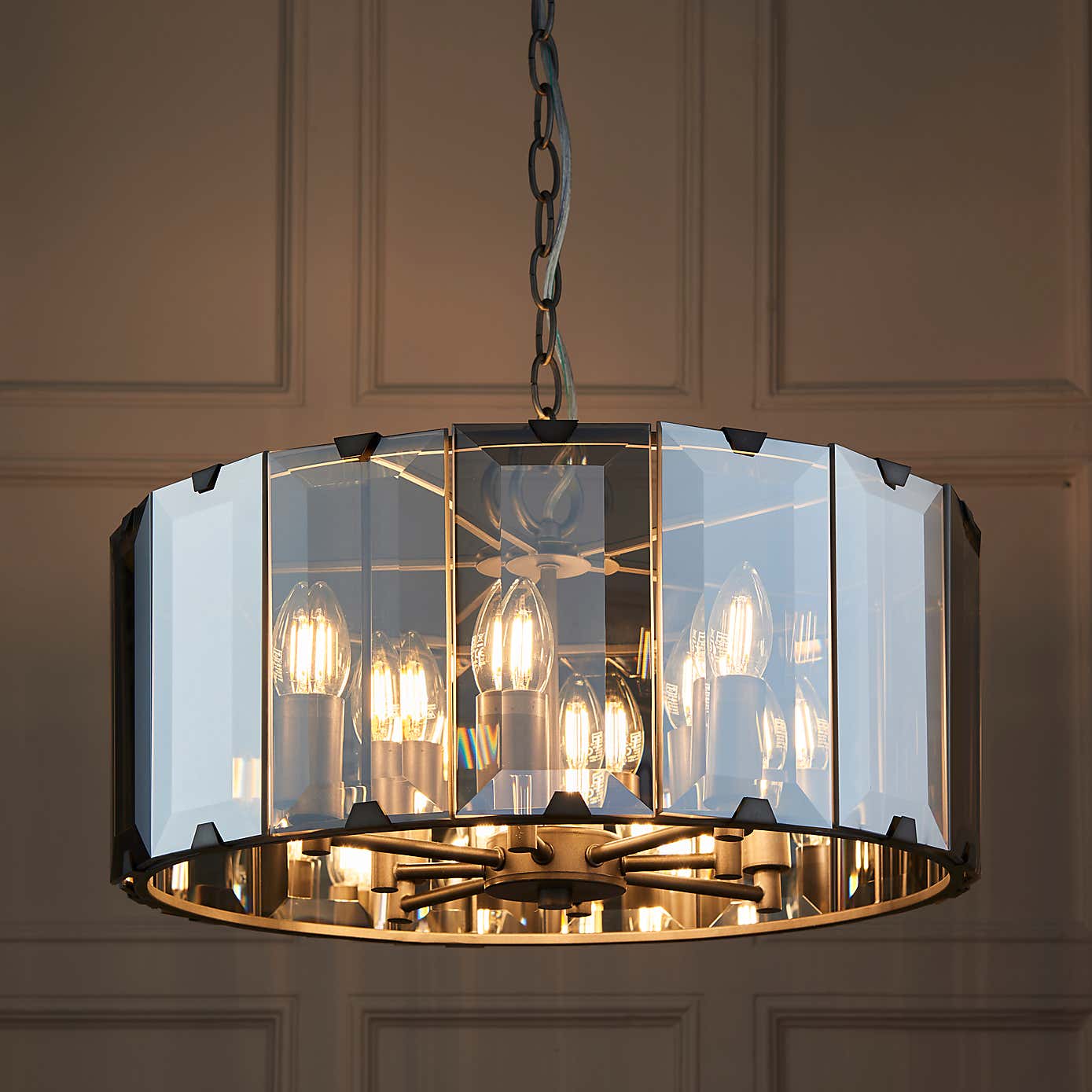 Vogue Corala 8 Light Adjustable Pendant Light