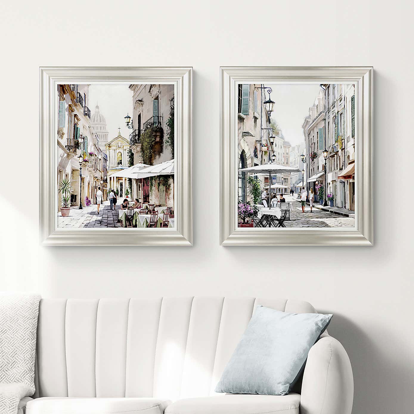 Summer Street I by Richard Macneil Framed Print