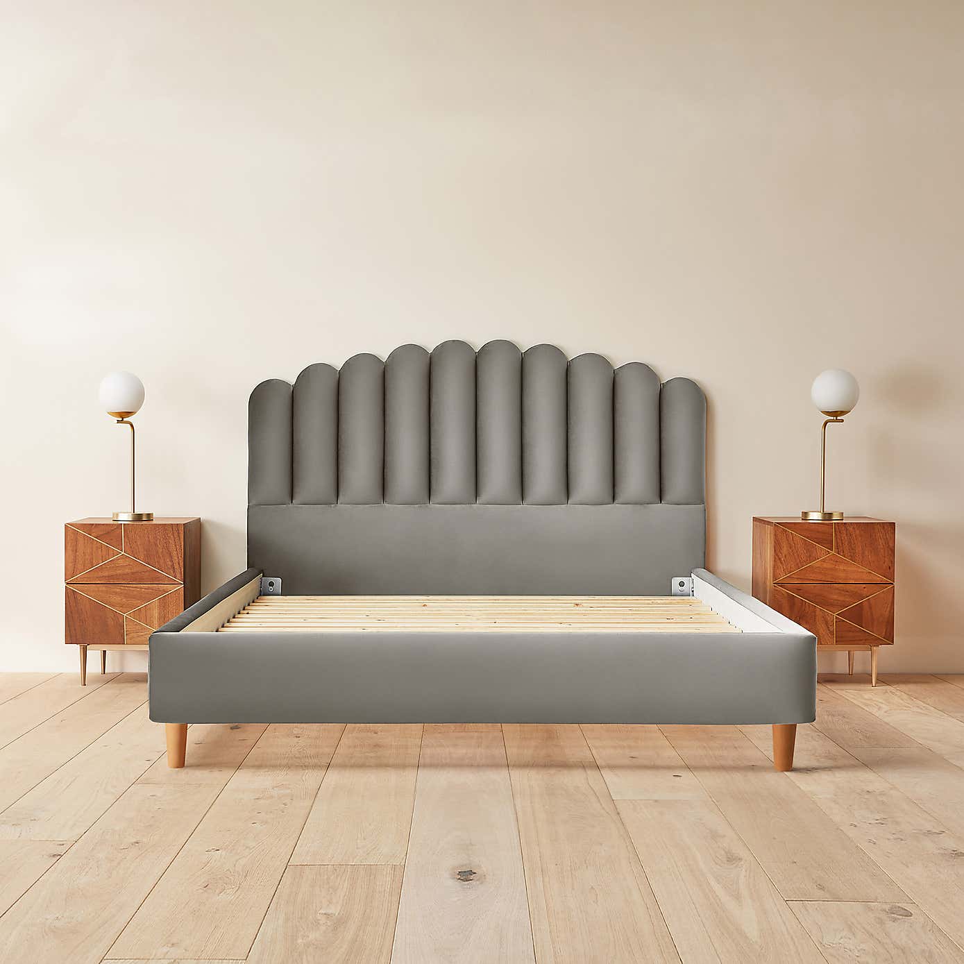 Silentnight Oriana Bed Frame, Velvet