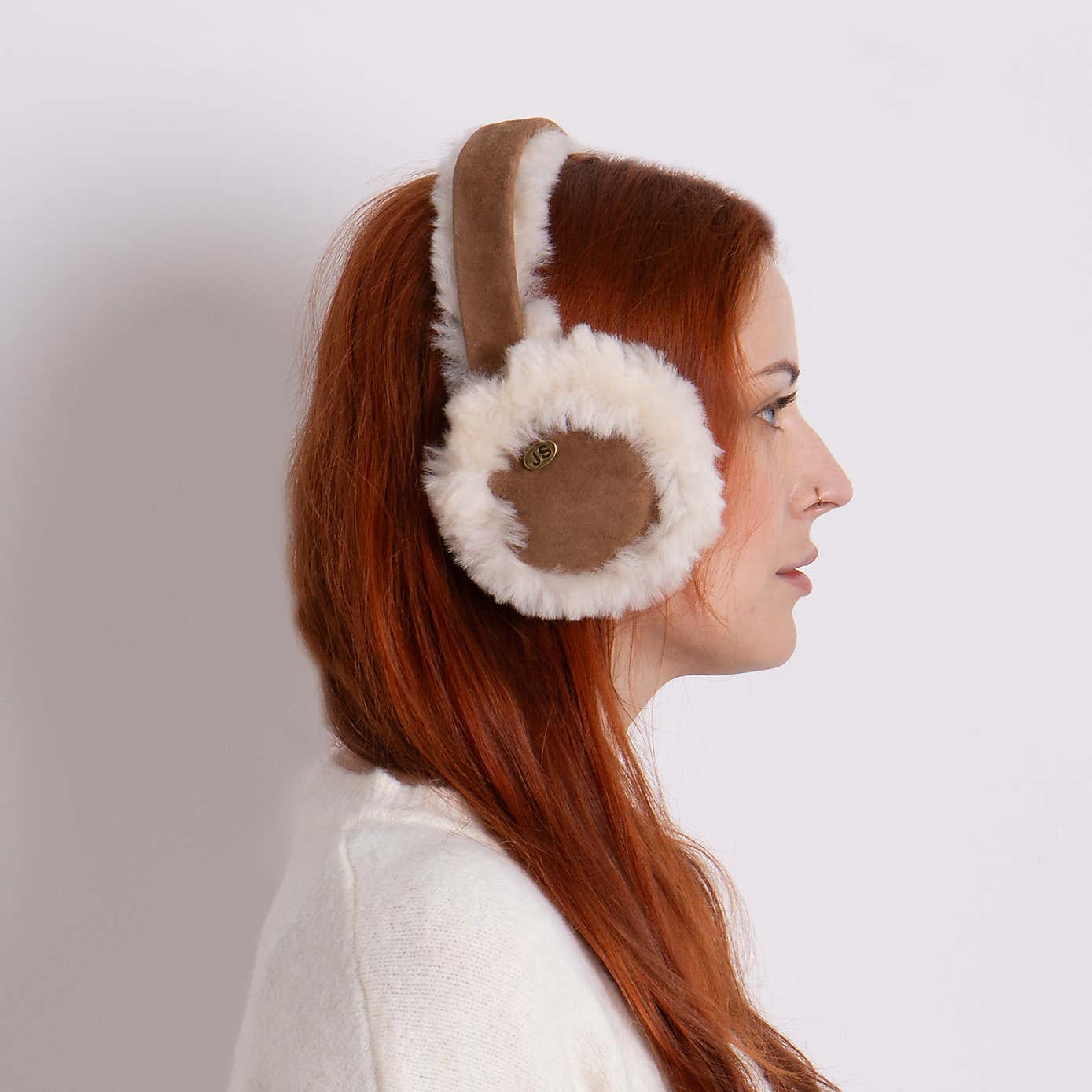 Just Sheepskin Harper Sheepskin Earmuffs