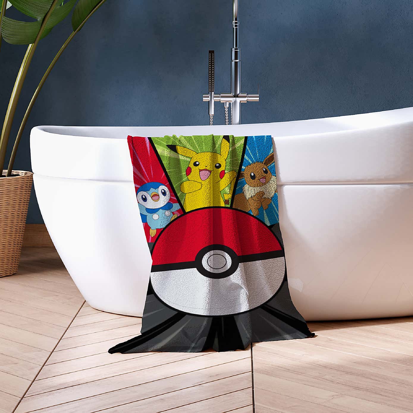 Pokemon Unite Cotton Beach Towel