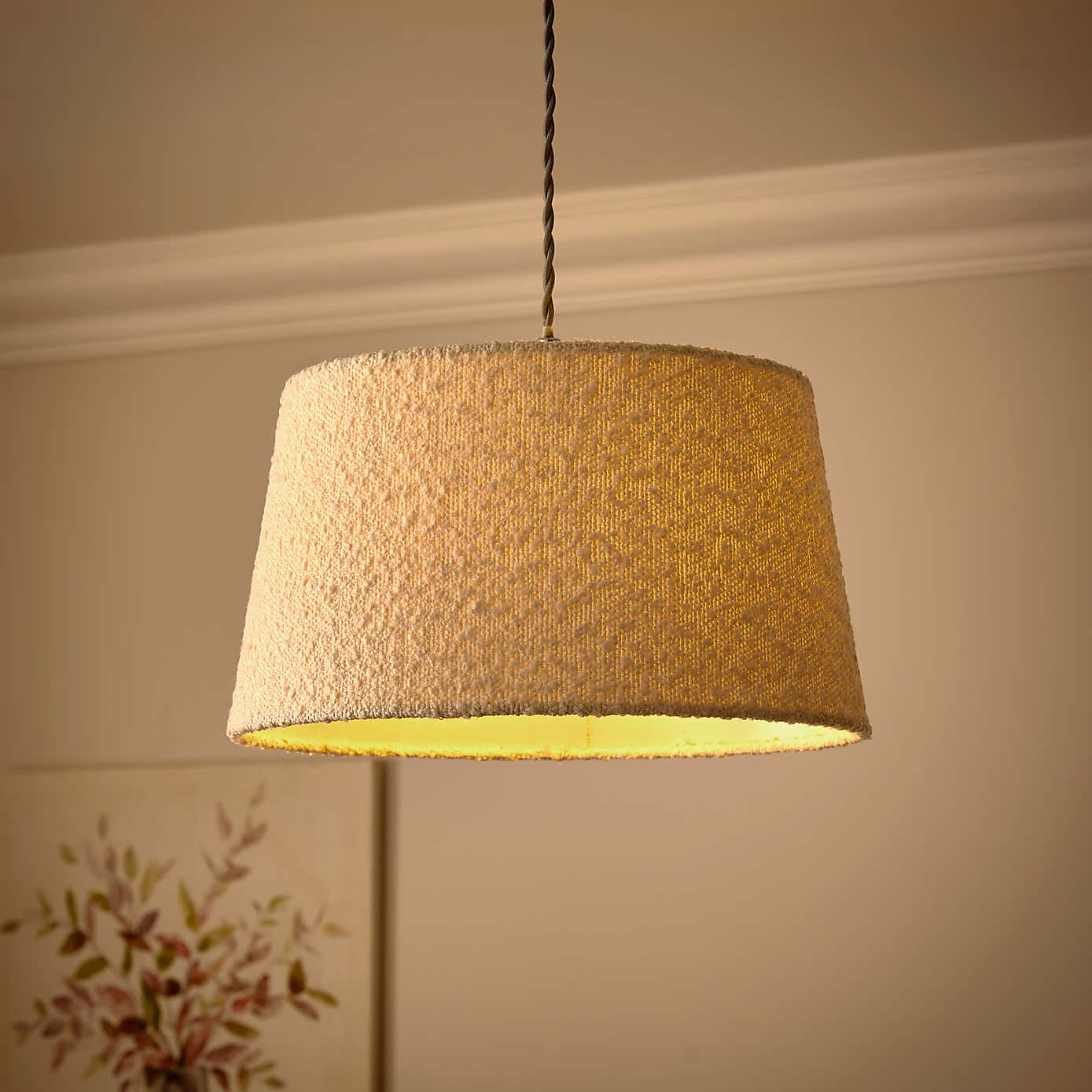 Churchgate Woodhouse Boucle Easy Fit Lamp Shade