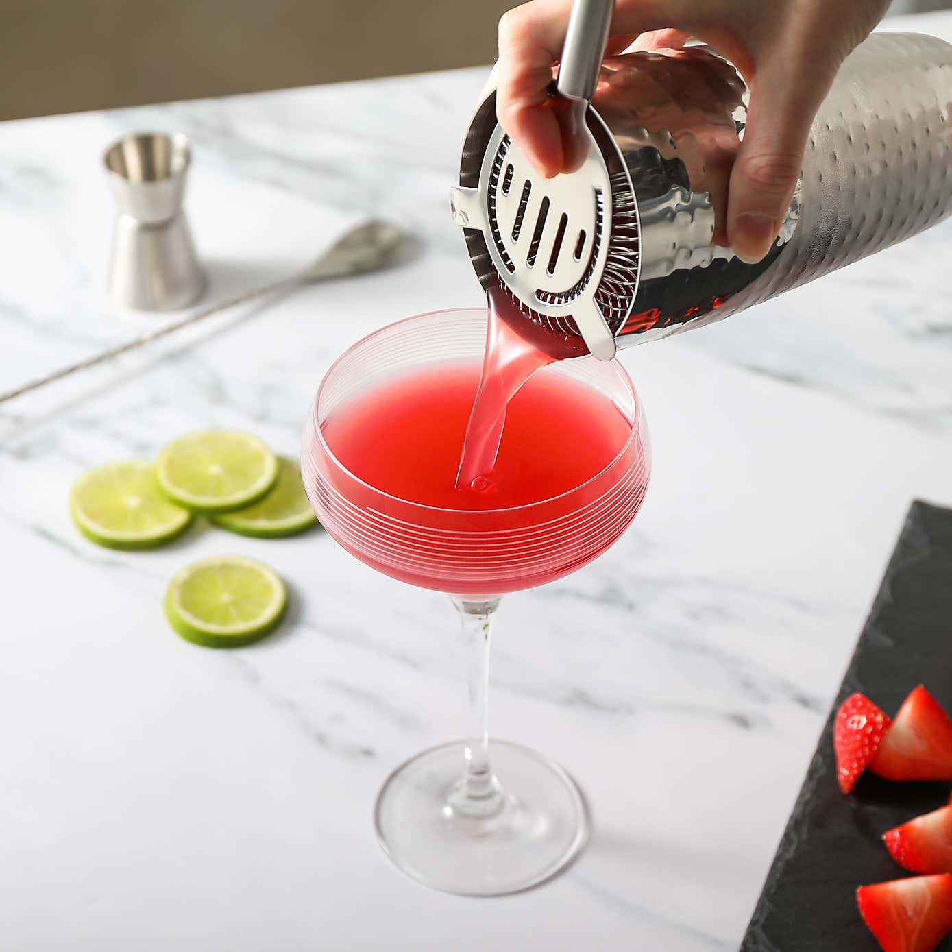 Stainless Steel Cocktail Strainer