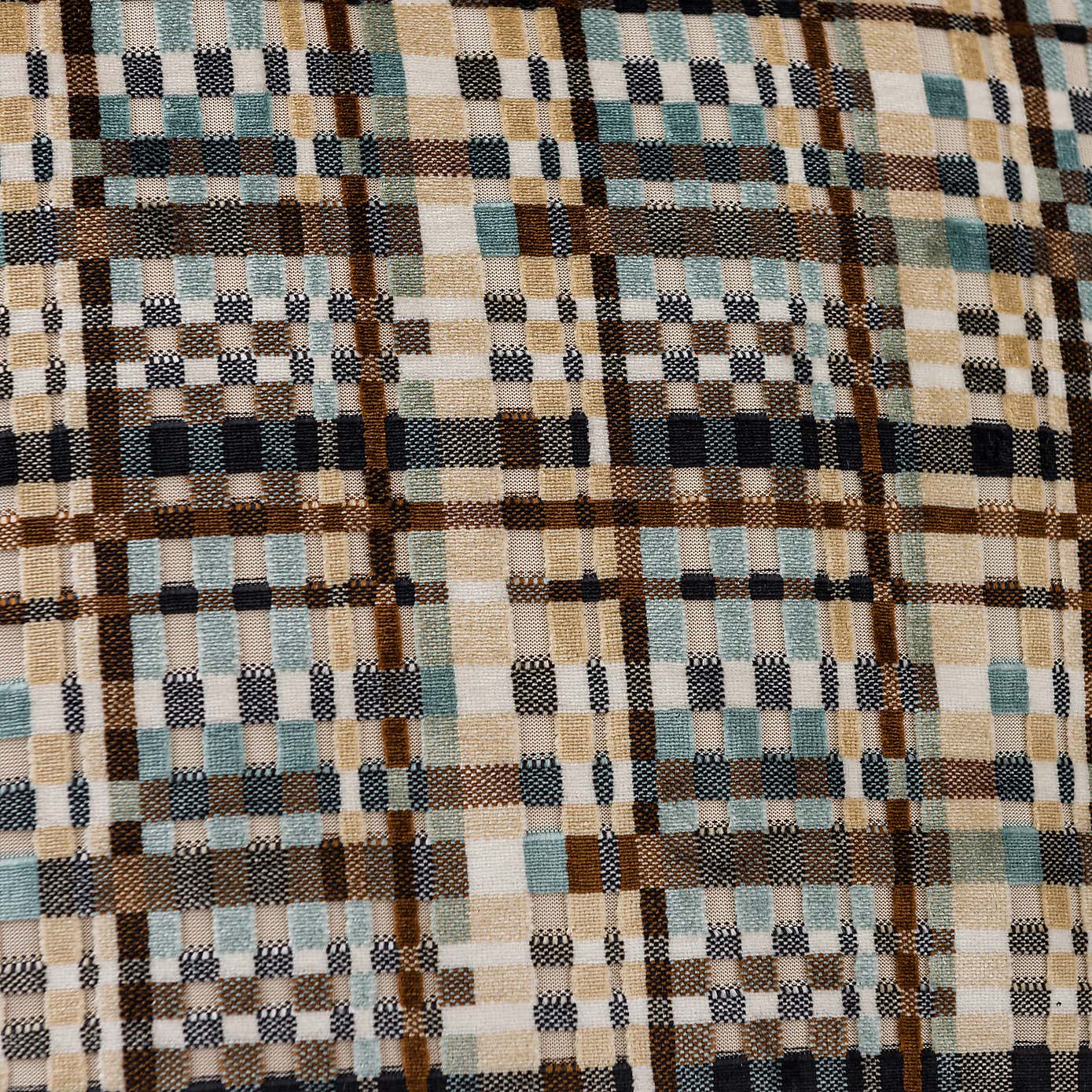 Roxana Cut Velvet Pencil Pleat Curtains