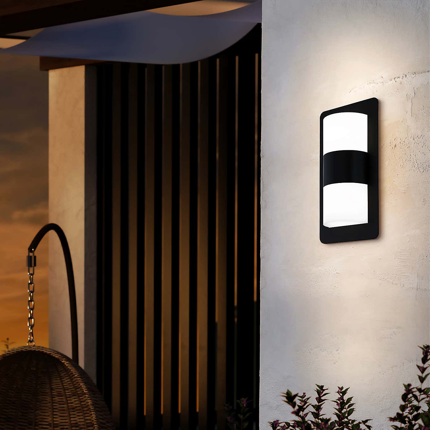 EGLO Cistierna 2 Light Outdoor Wall Light