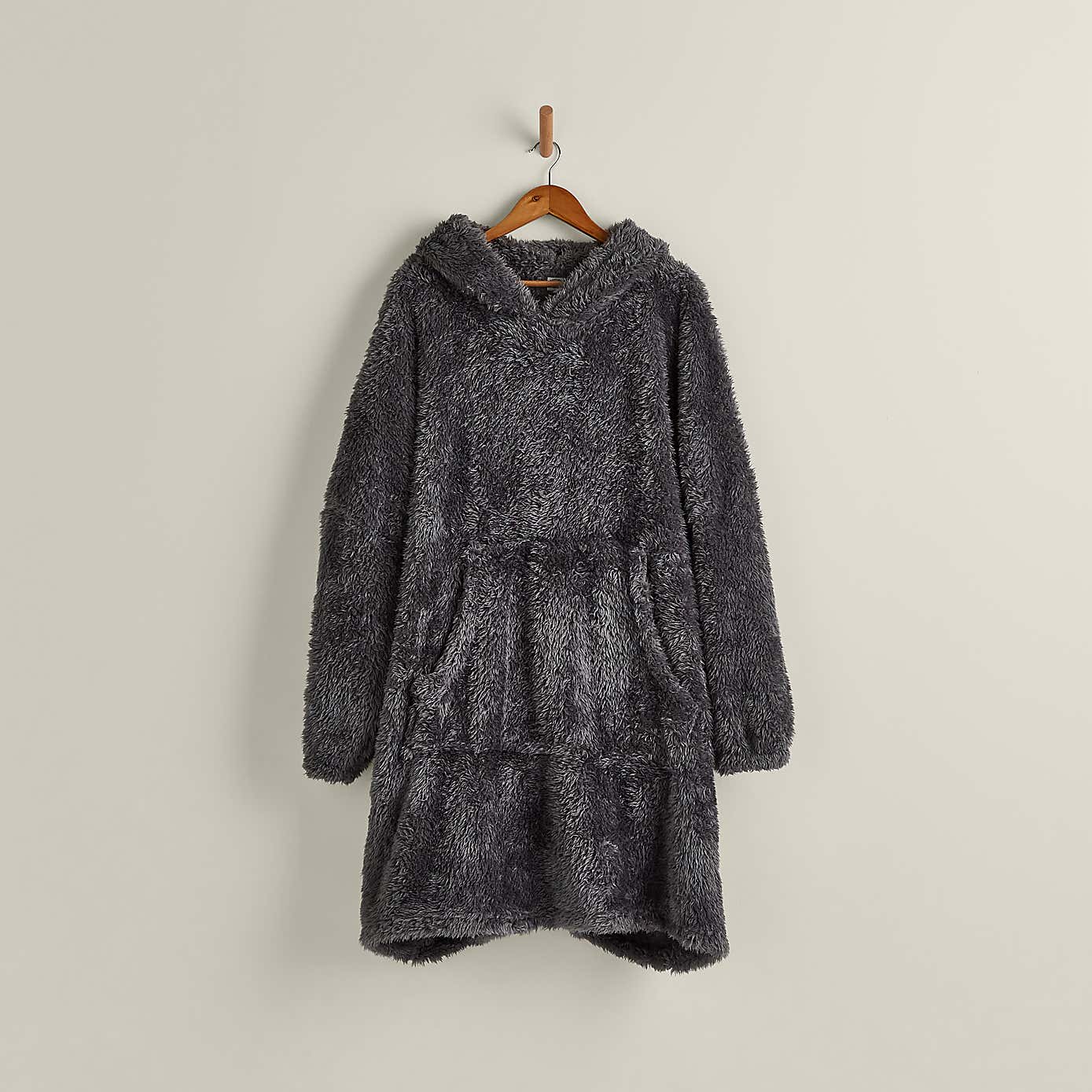 Teddy Oversized Blanket Hoodie