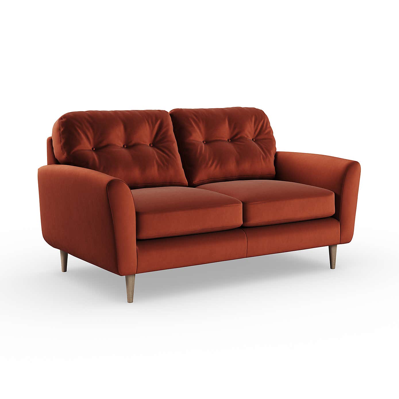 Sven Opulent Velvet 2 Seater Sofa