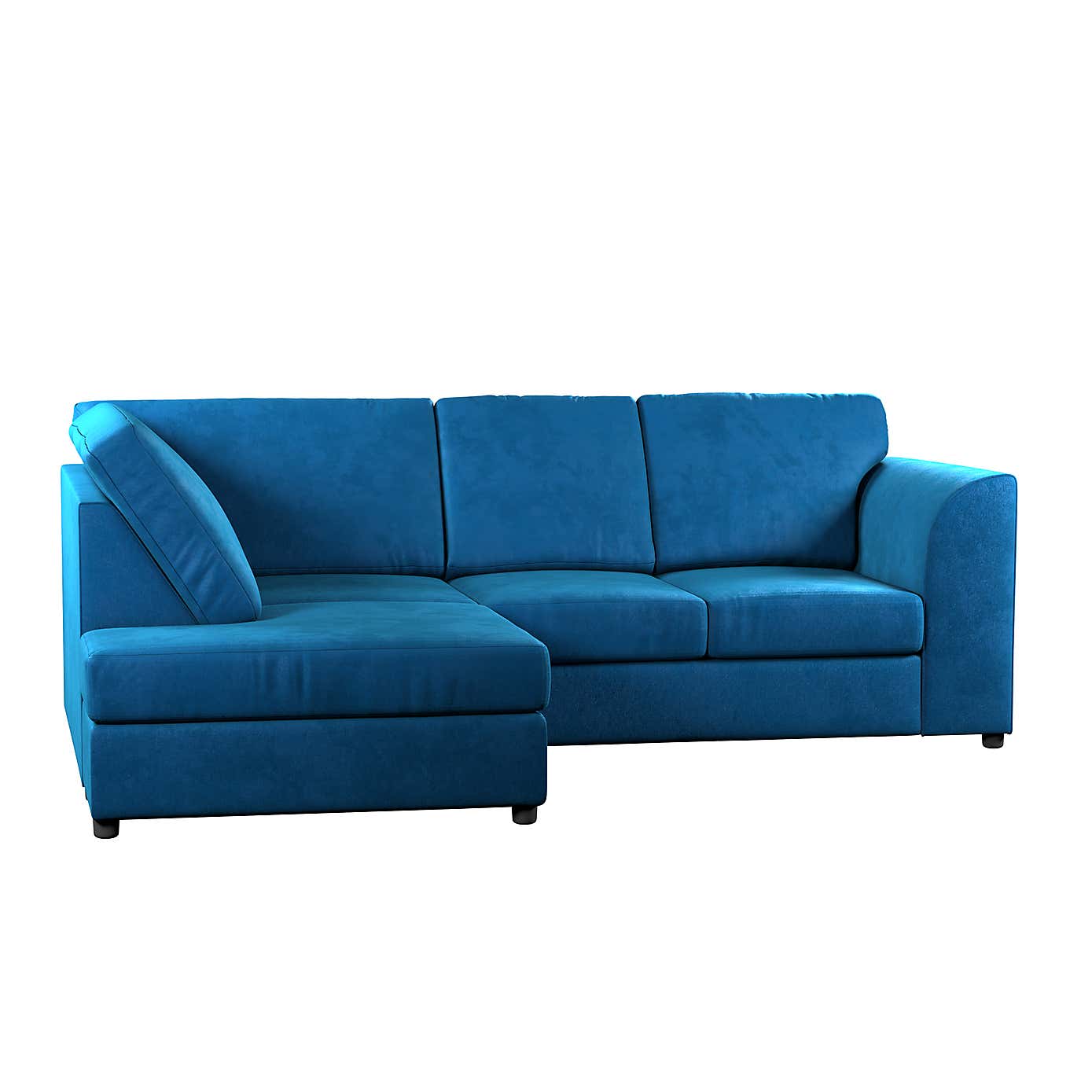 Blake Soft Velvet Corner Sofa