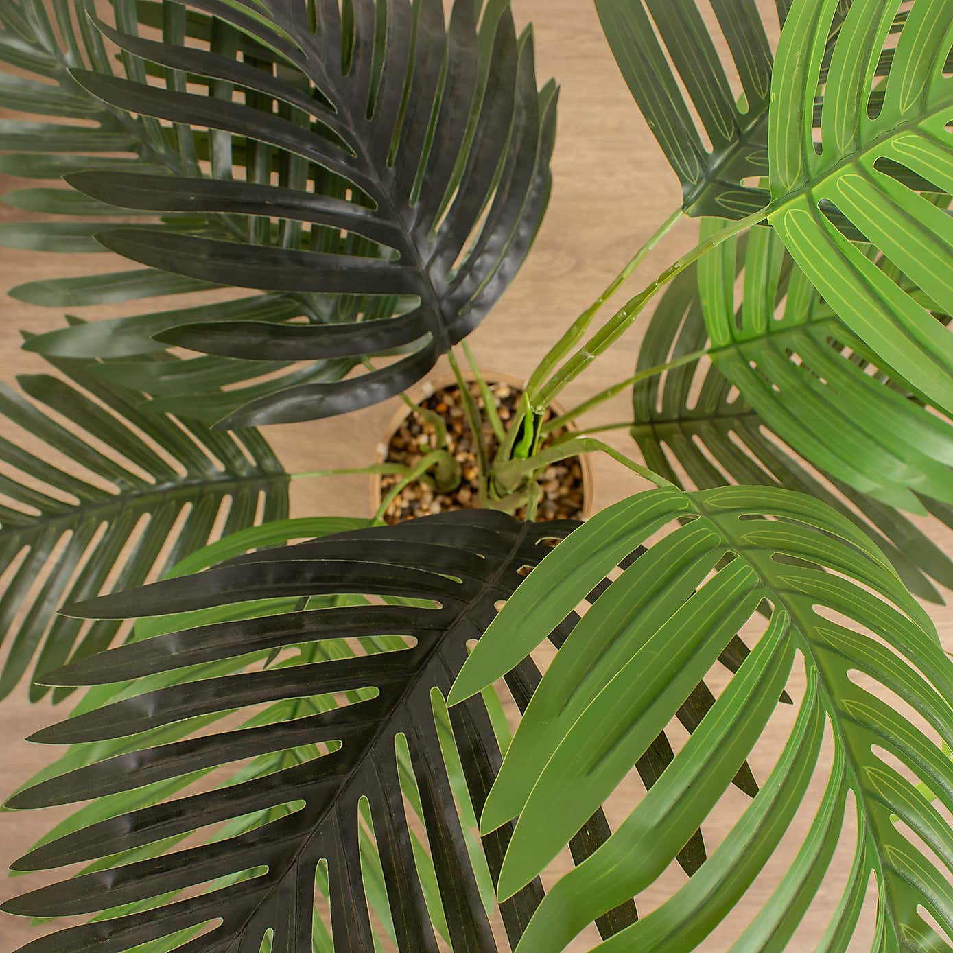 Artificial Palm Tree in Bamboo Plant Pot