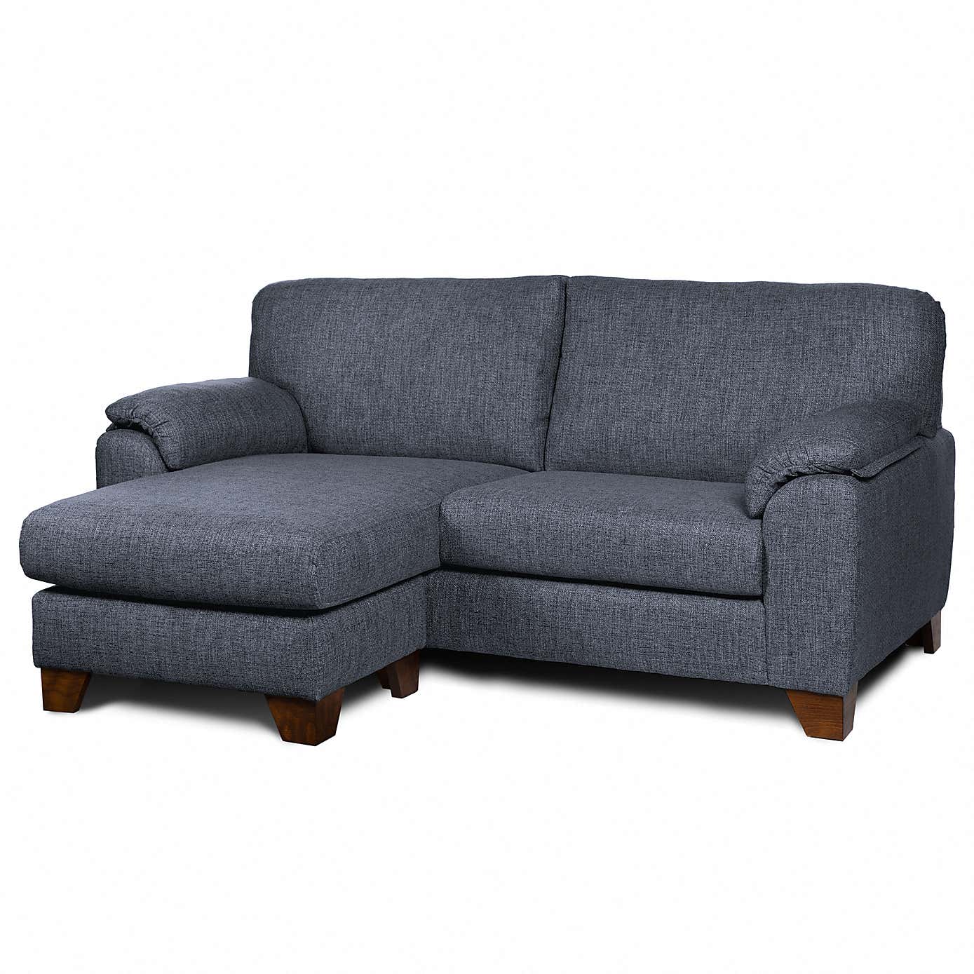 Meyer Tonal Weave Compact Corner Sofa