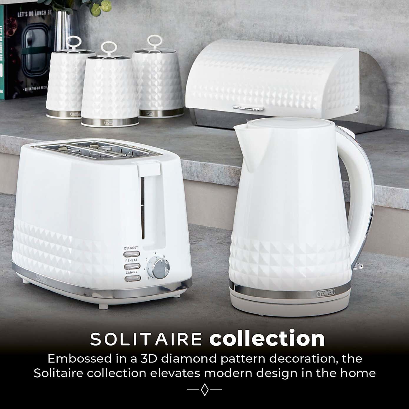 TOWER Solitaire 1.5L Kettle