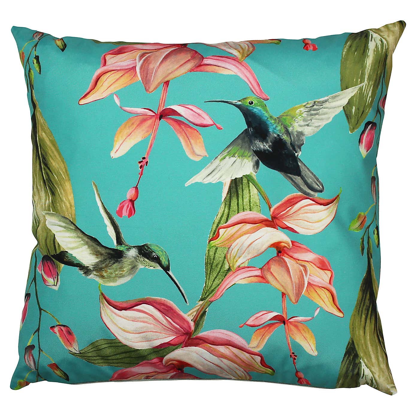 Evans Lichfield Hummingbirds Outdoor Cushion