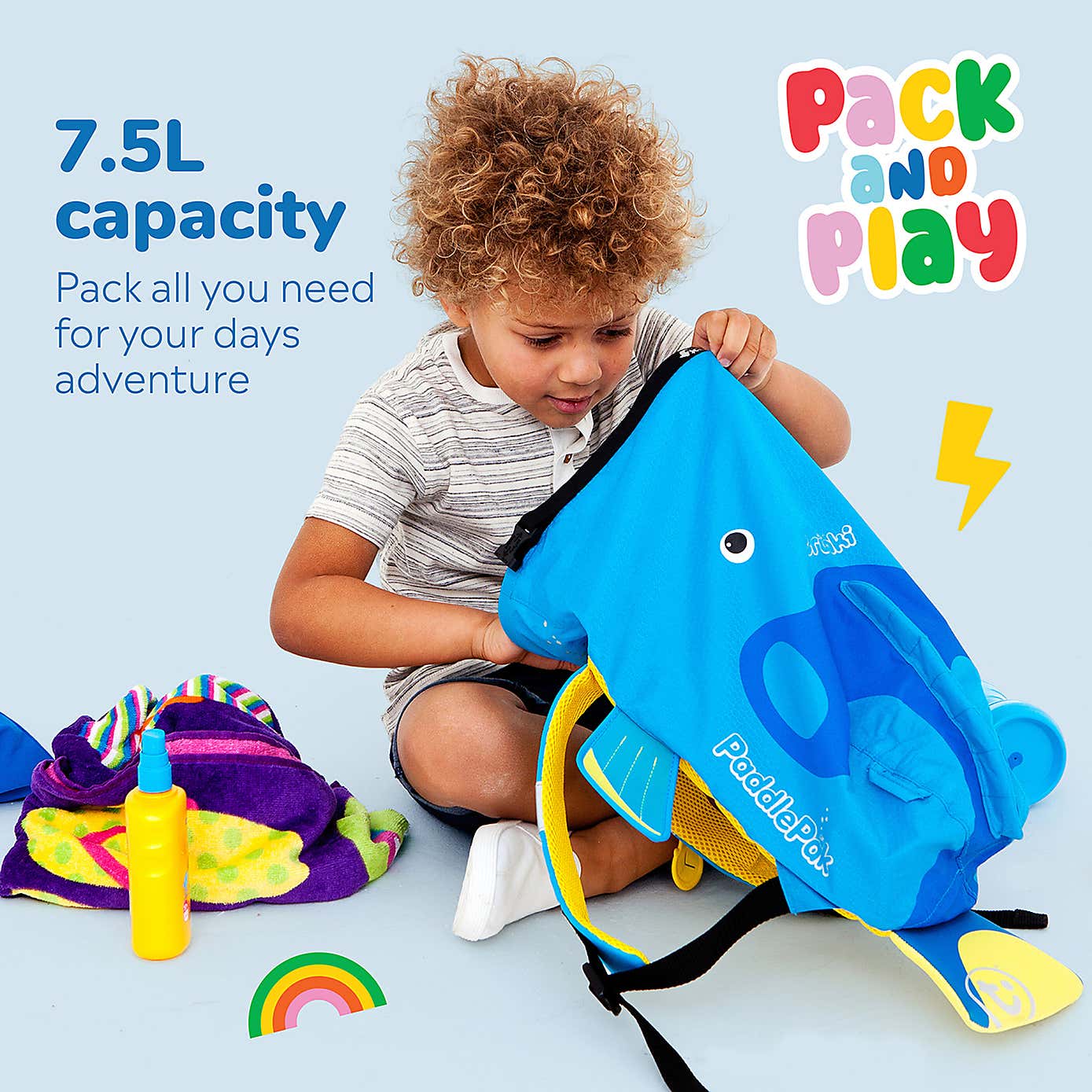 Trunki PaddlePak Tang Kids Water Resistant Backpack