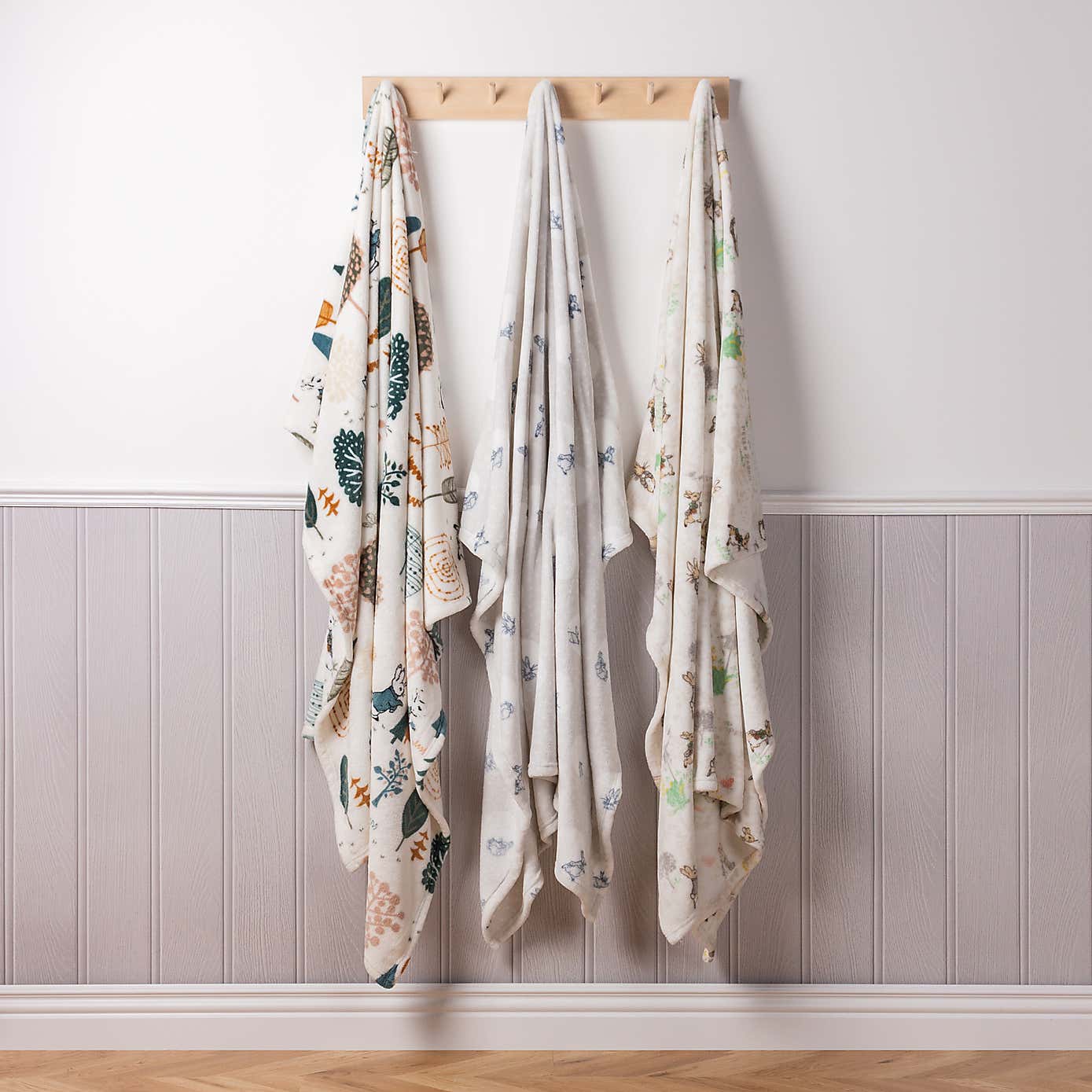Scandi Woods Throw Multi 130x150