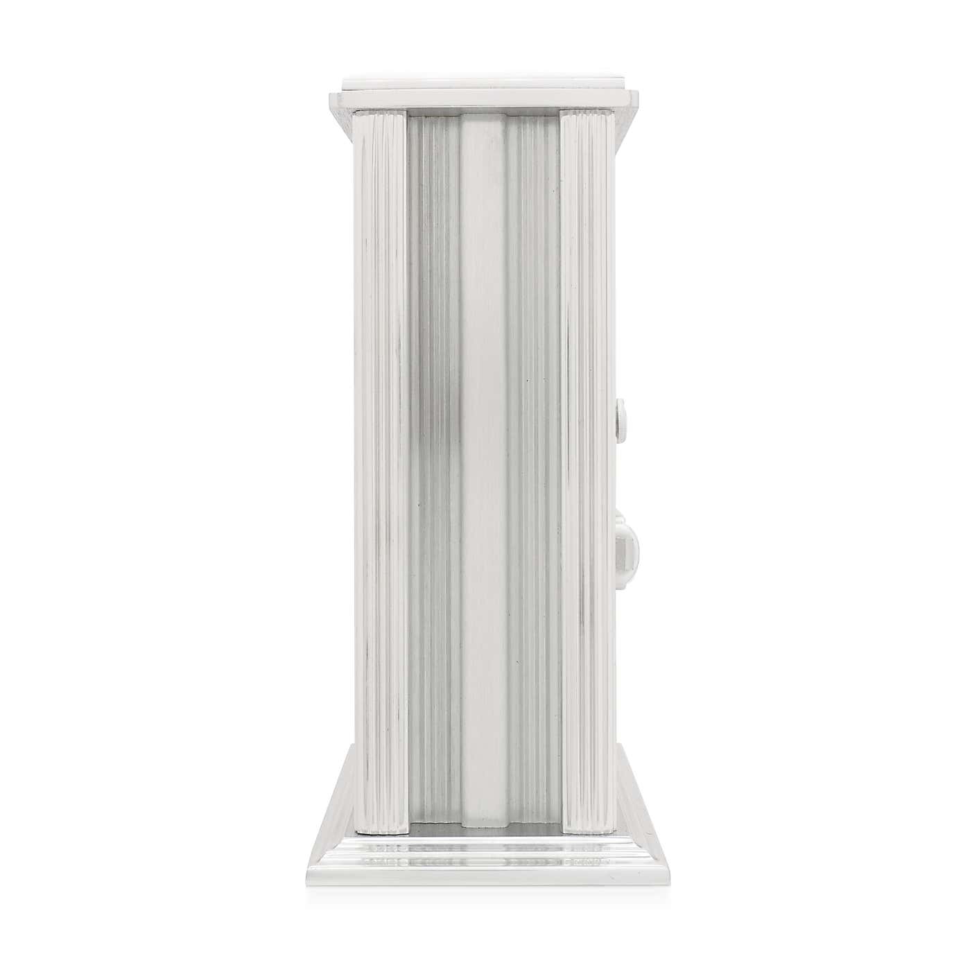 Acctim Vermont Silver Mantel Clock