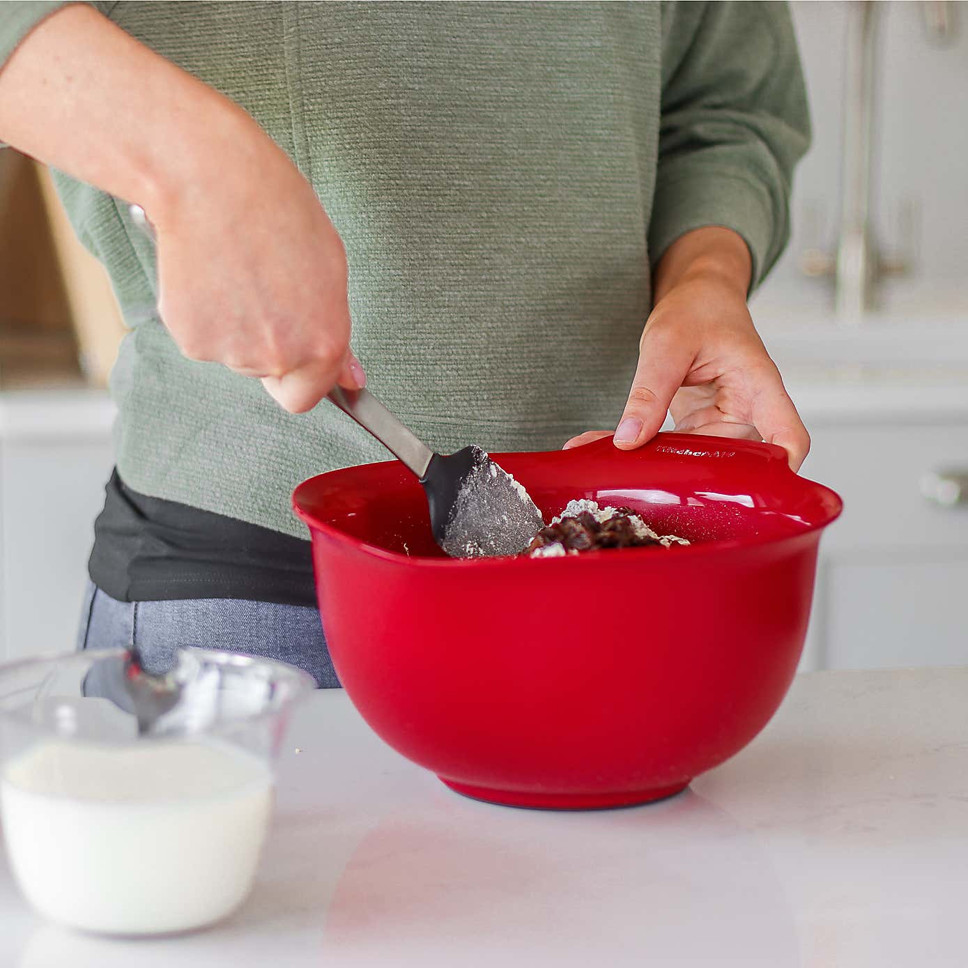 KitchenAid Premium Stainless Steel Scraping Spatula