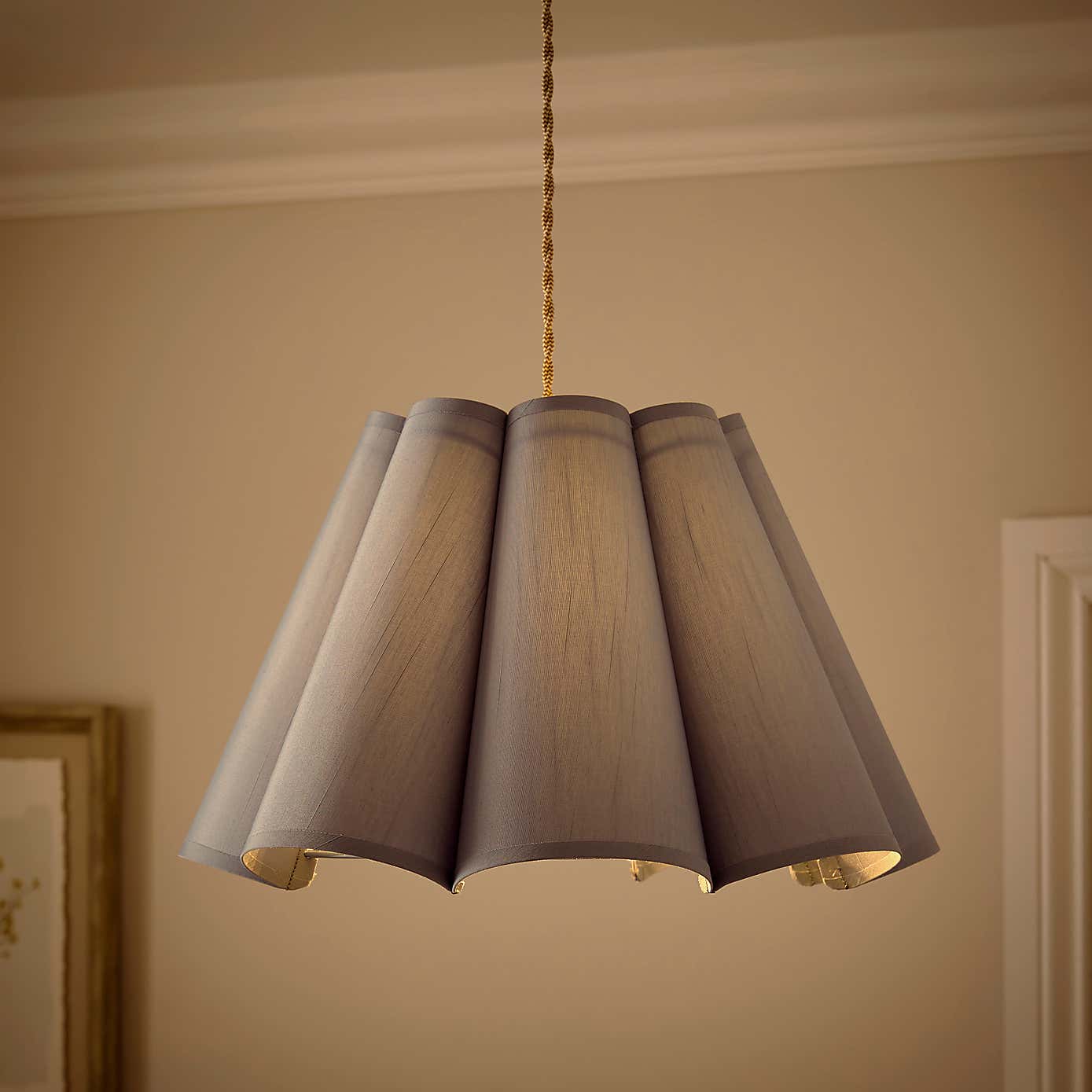 Petal Pleat Easy Fit Lamp Shade