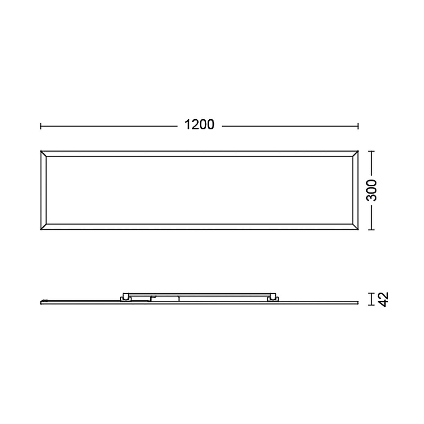 Philips Panel Ceiling Integrated LED Light, Cool White