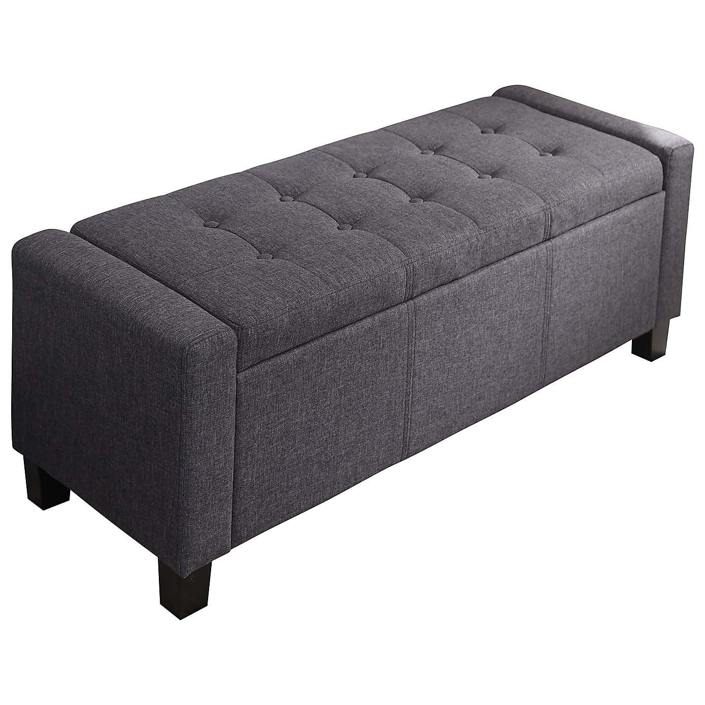 Verona Fabric Ottoman