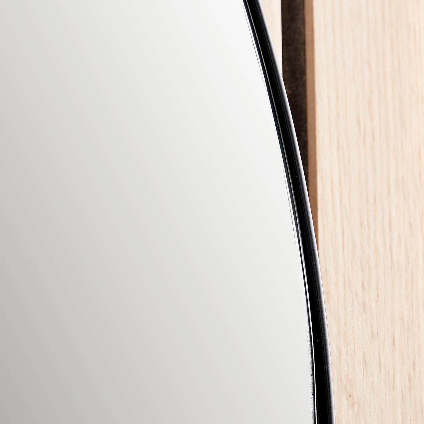 Metal Framed Arched Wall Mirror