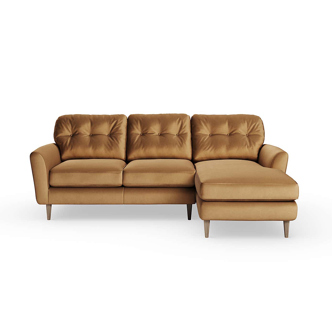 Sven Opulent Velvet Large Corner Chaise Sofa