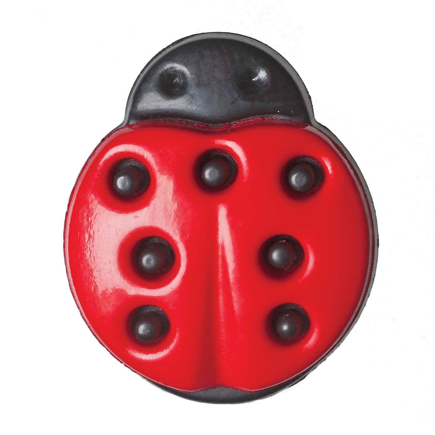 Ladybird Buttons Pack of 4