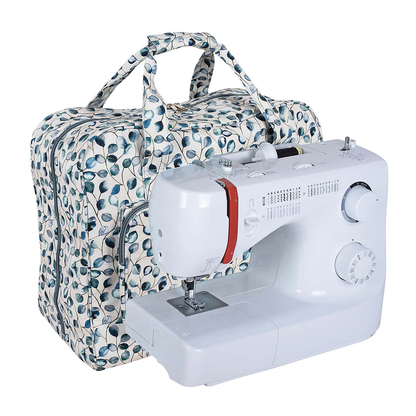 Hobby Gift Botanical Sewing Machine Bag