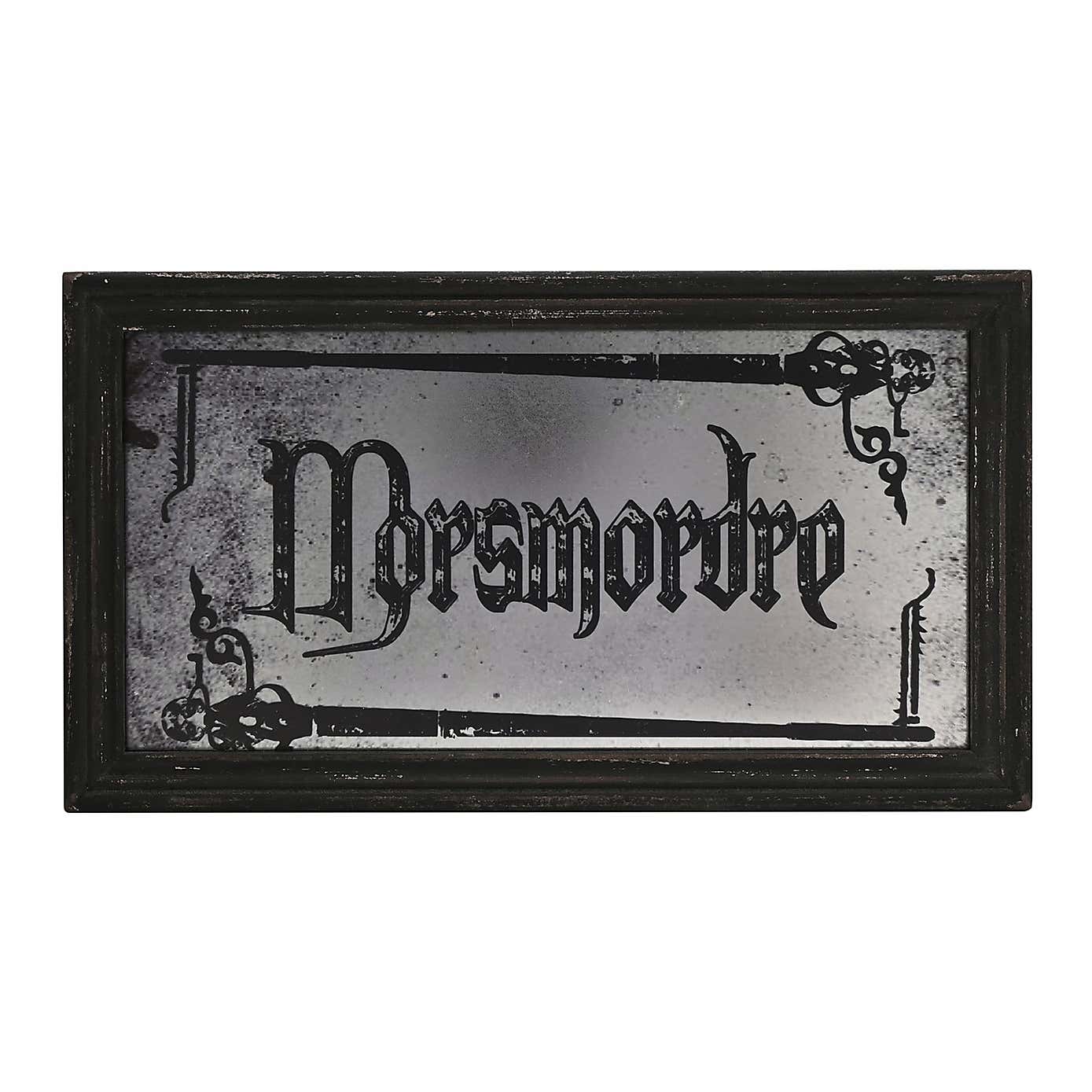 Harry Potter Morsmordre Mirrored Wall Plaque