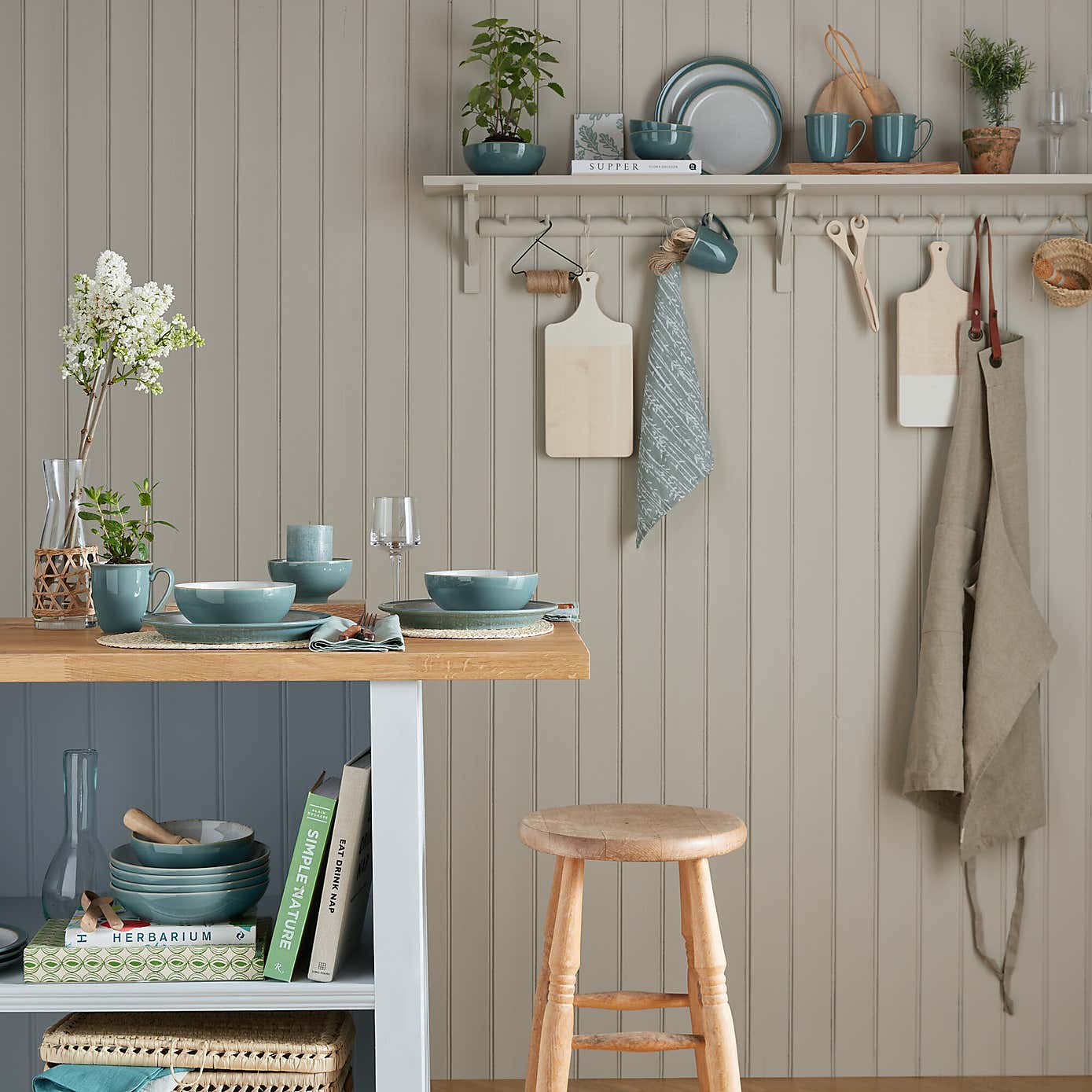 Denby Elements Fern Green Side Plate