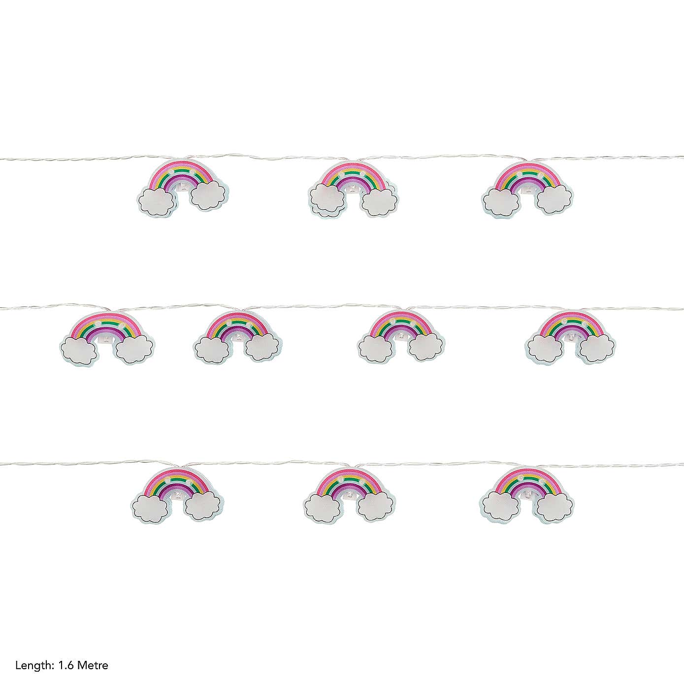 Rainbow 10 LED String Lights