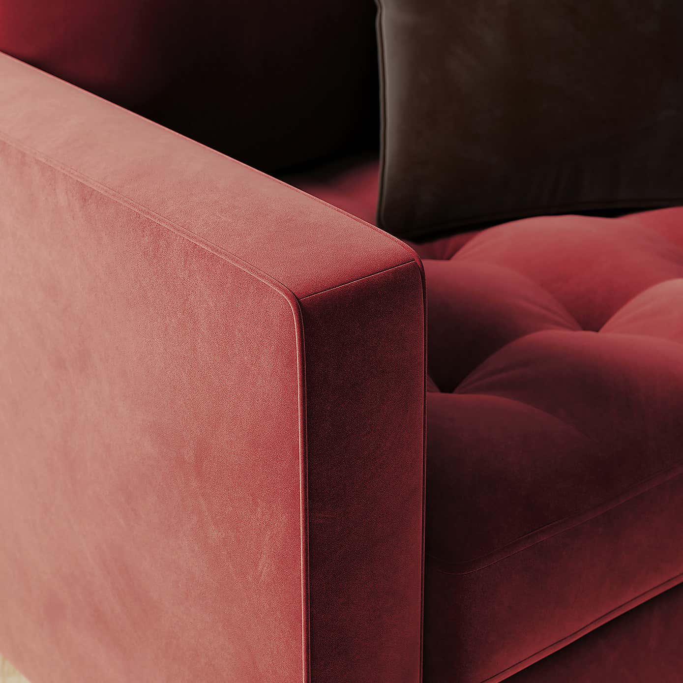 Zoe Velvet Armchair