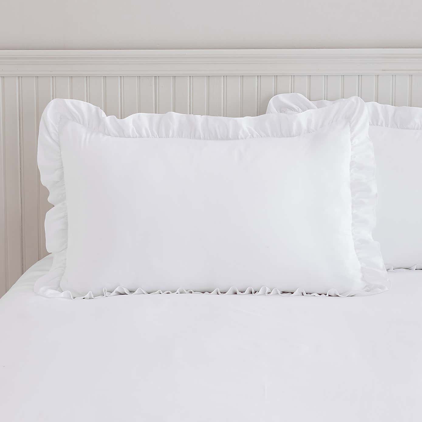 Briona Frilled Edge Duvet Cover & Pillowcase Set