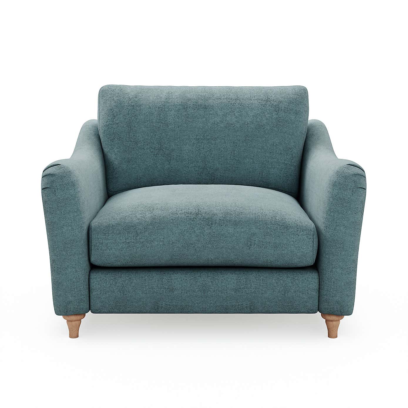 Hattie Tonal Plush Chenille Snuggle Sofa