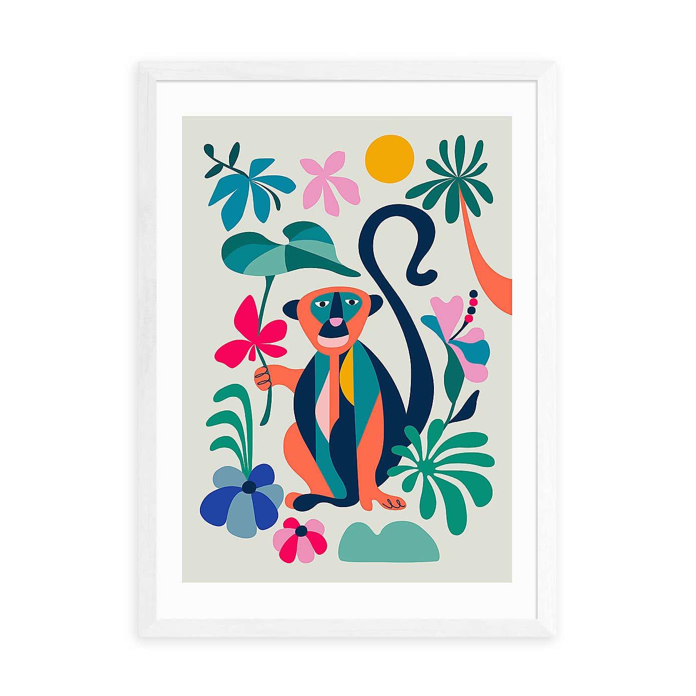 East End Prints Monkey Print