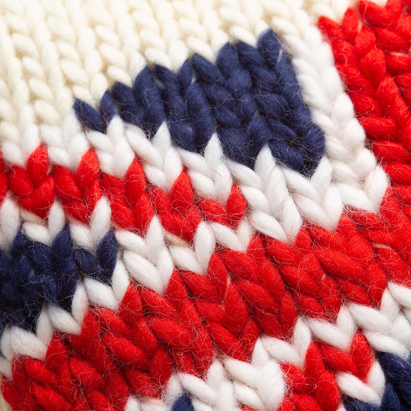 Wool Couture Union Jack Cushion Knit Kit