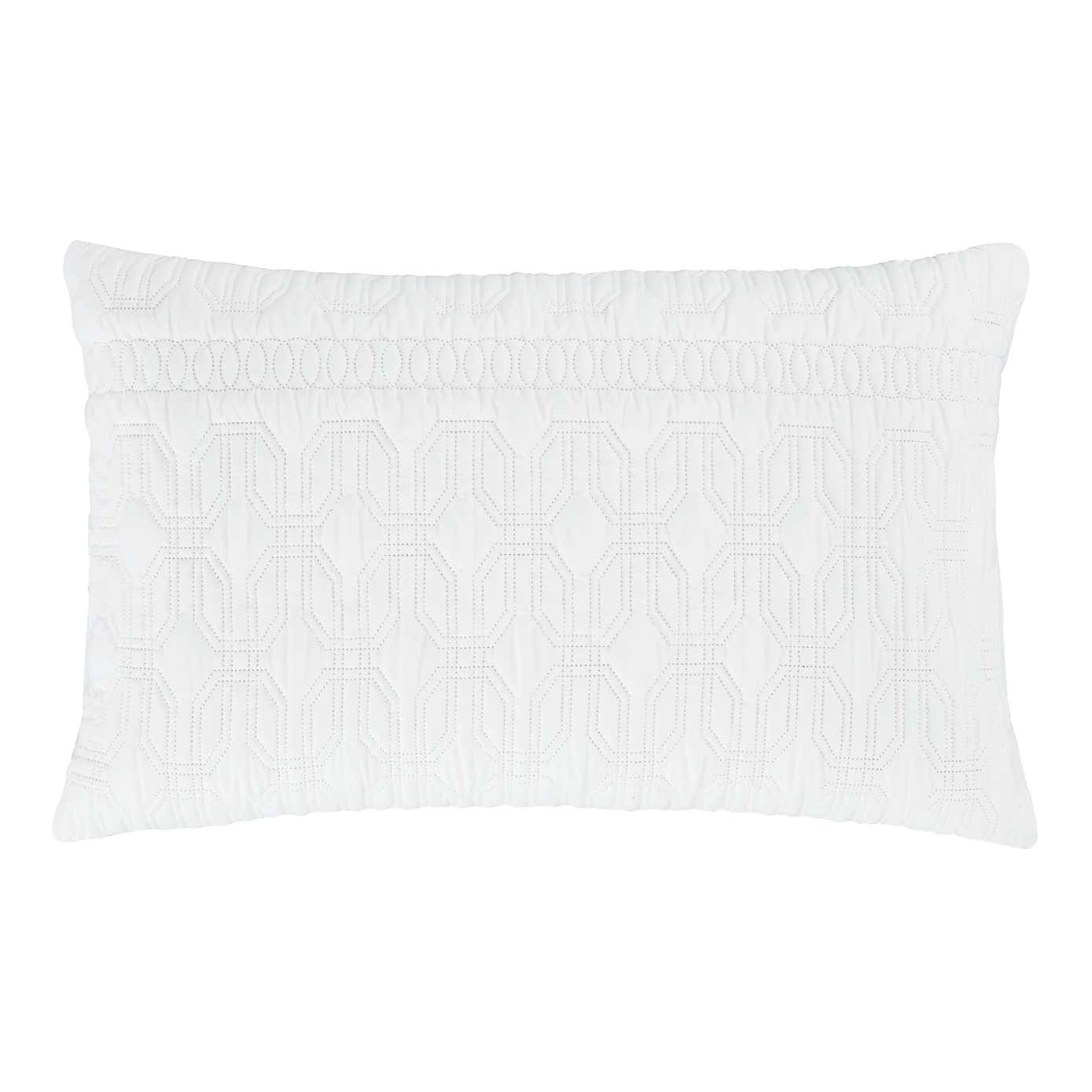 Billie White Standard Pillowcase Pair