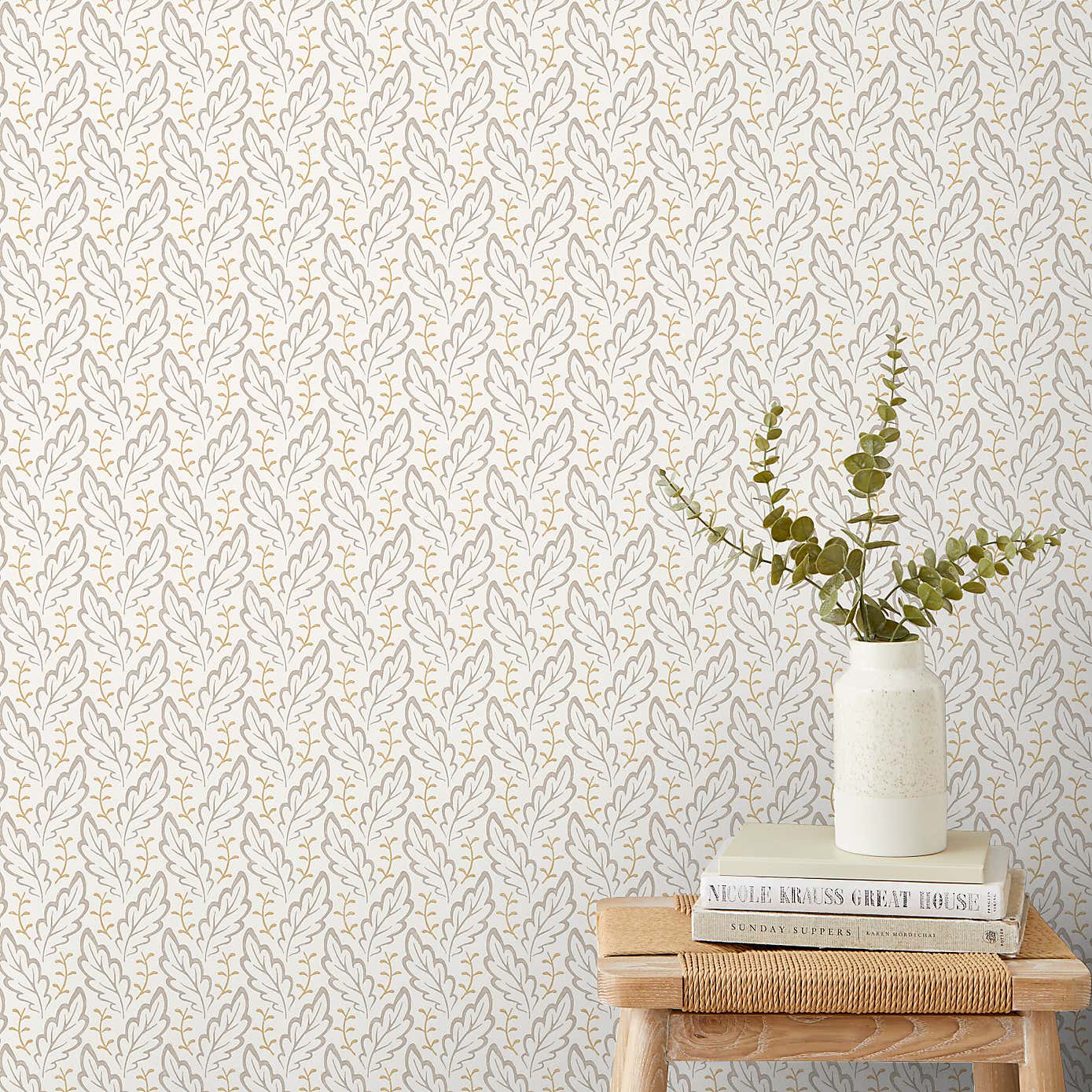 Archive Leaf Wallpaper