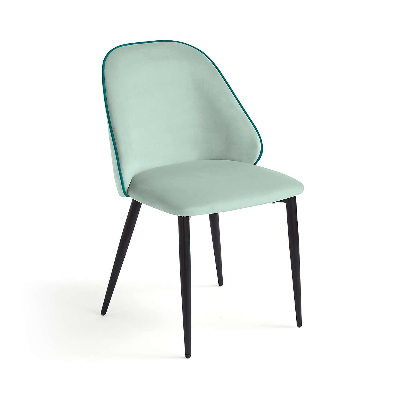 Freya Dining Chair, Velvet