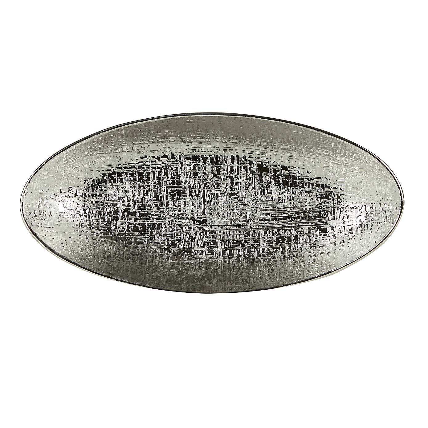 Silver Romano Oval Dish