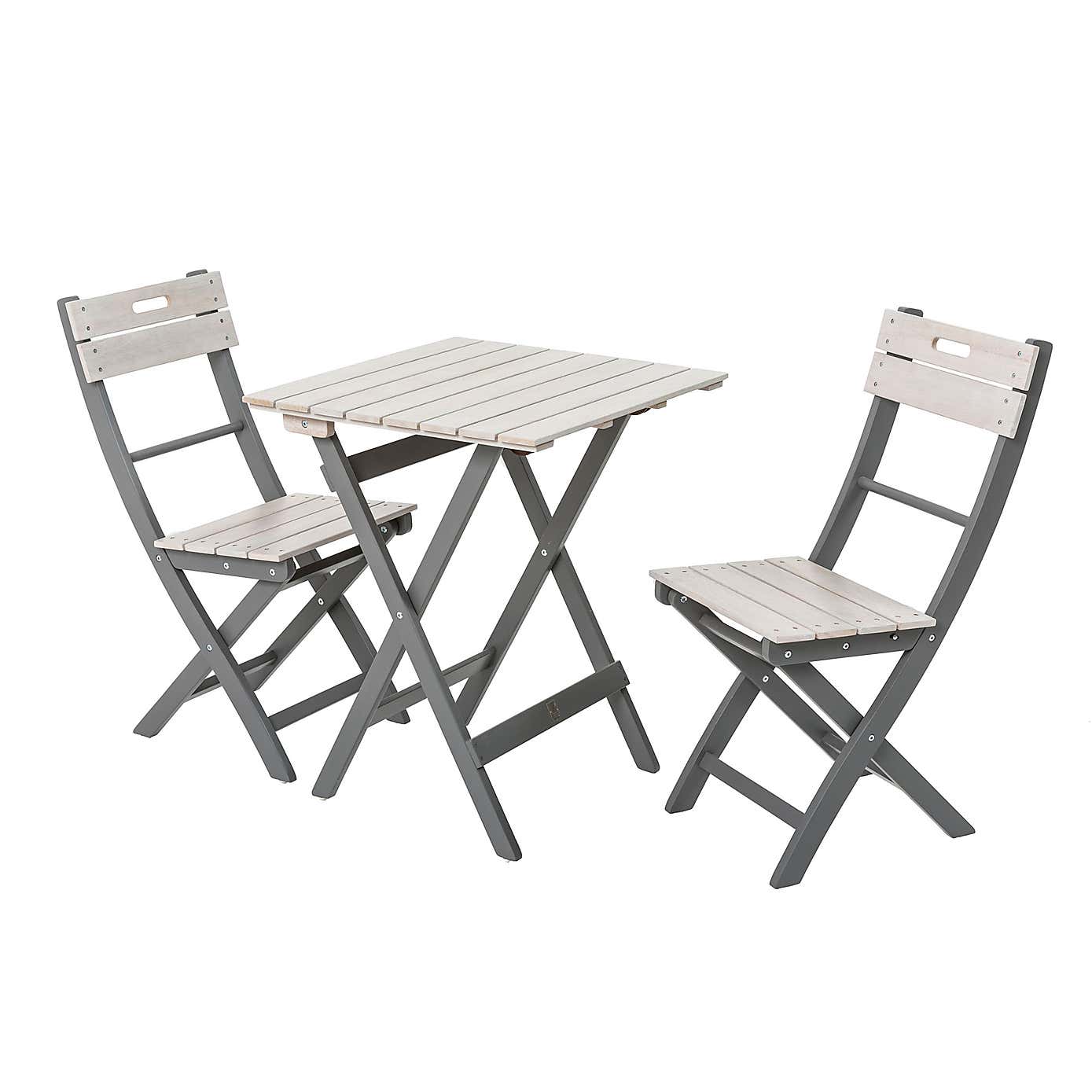 Galaxy Grey Bistro Set