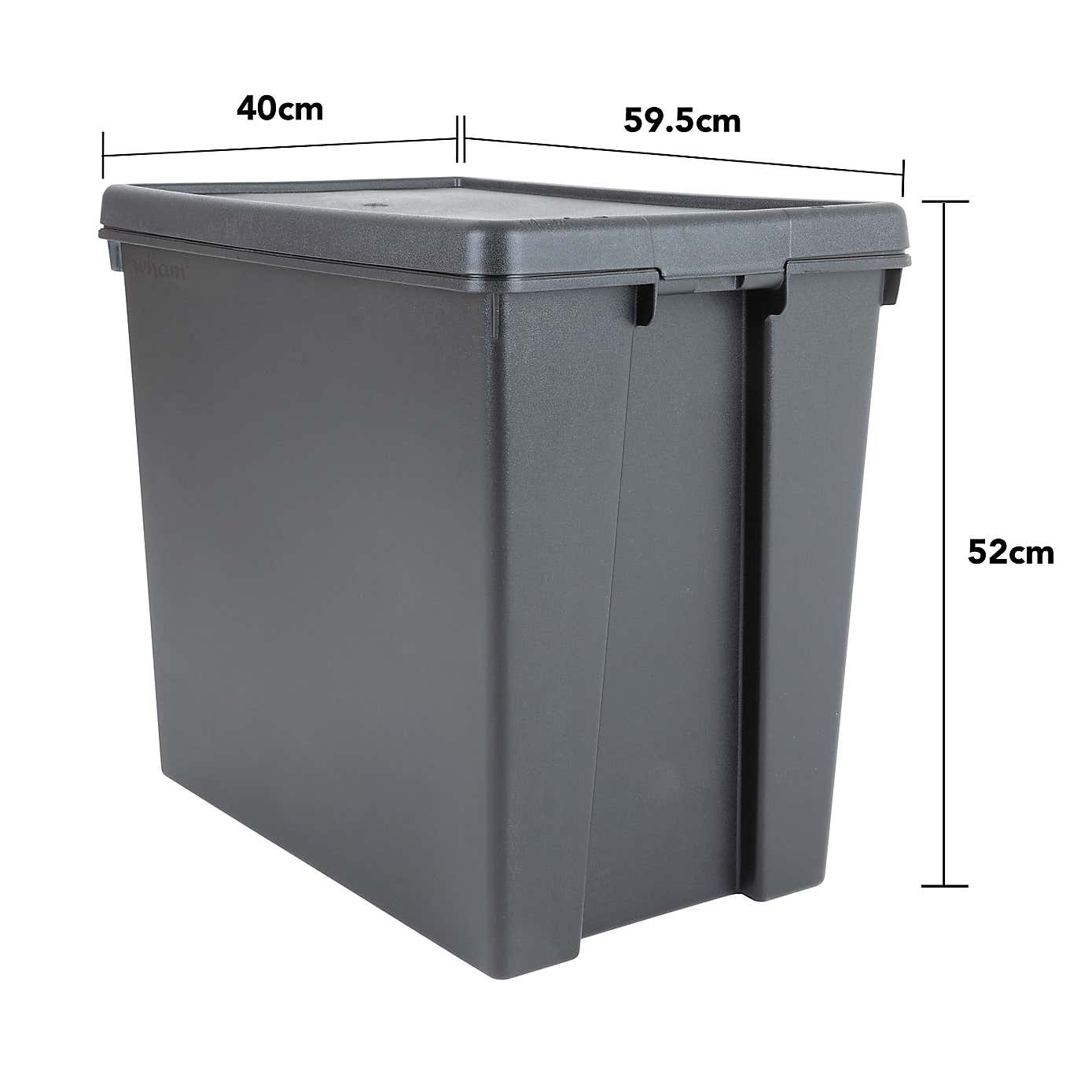 Wham Bam Set of 2 Stackable Boxes & Lids