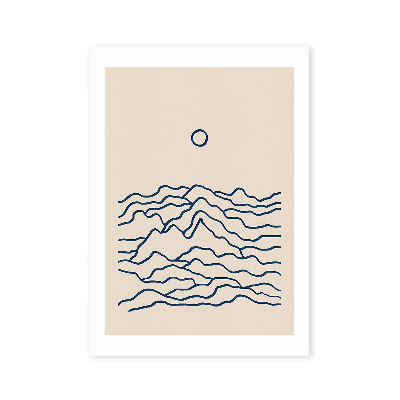 East End Prints Mountainscape by Alisa Galitsyna Print