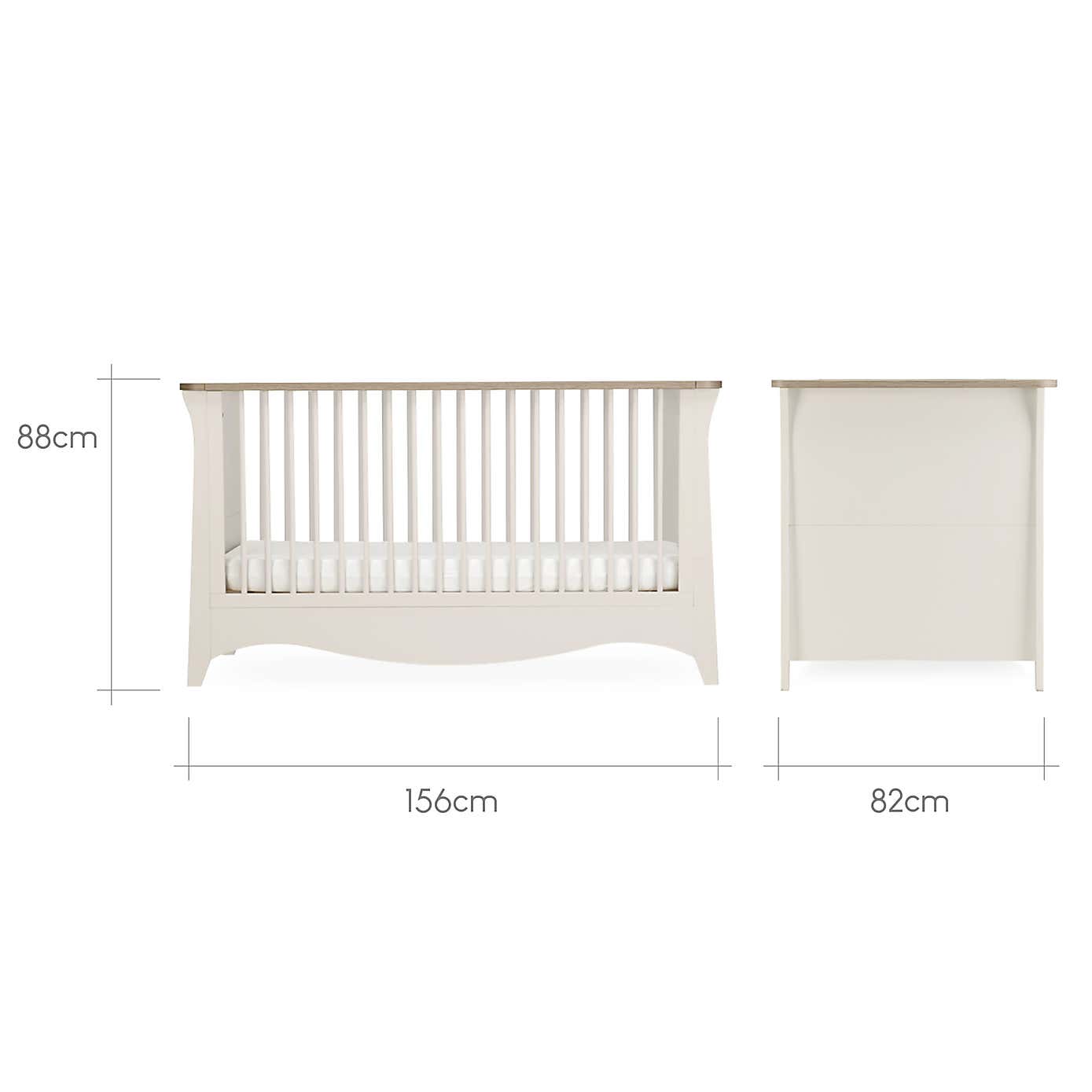 CuddleCo Clara 2 Piece Nursery Furniture Set