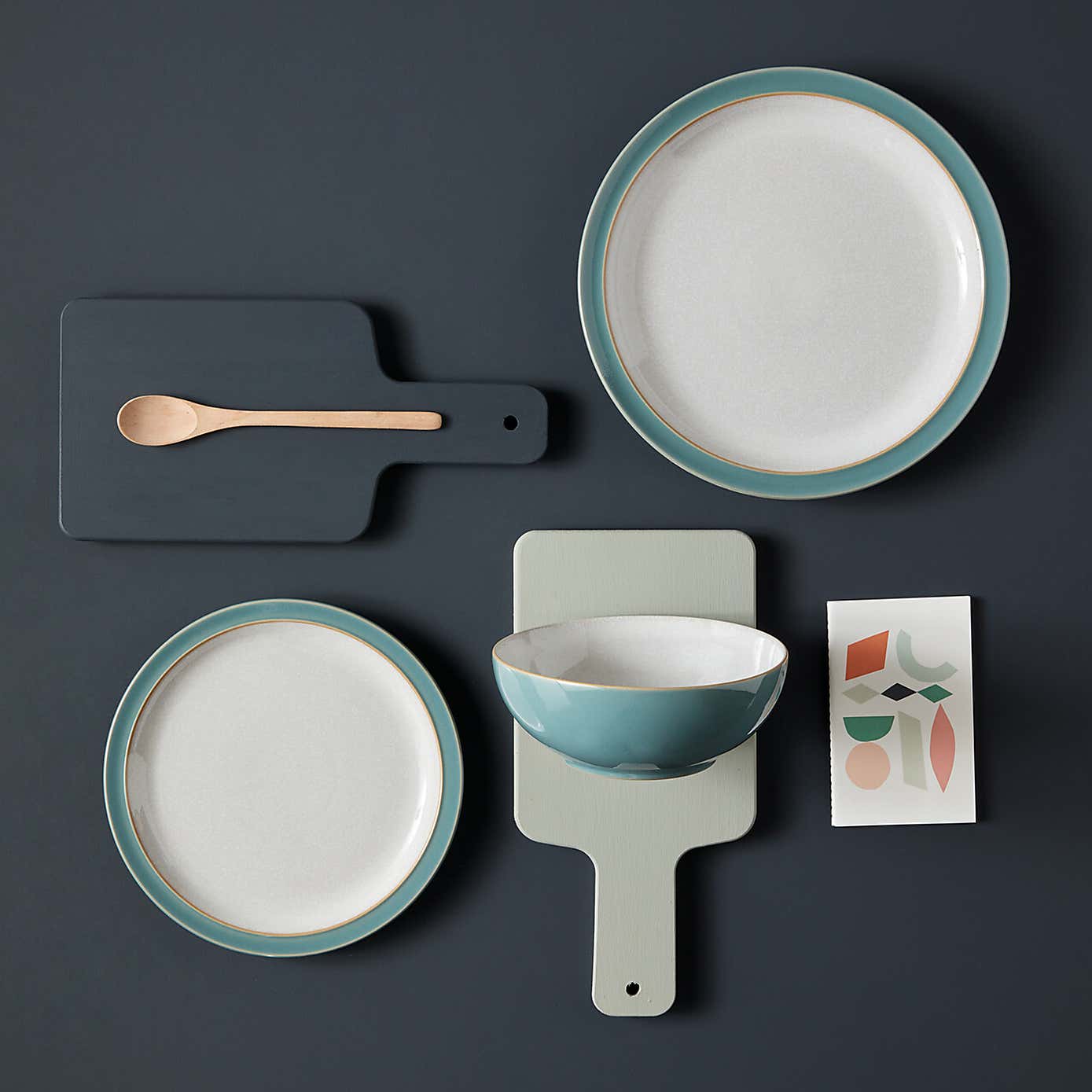 Denby Elements Fern Green Side Plate