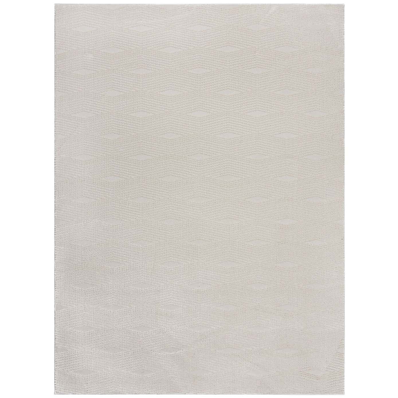 Via Diamond Textured Luxe Rug