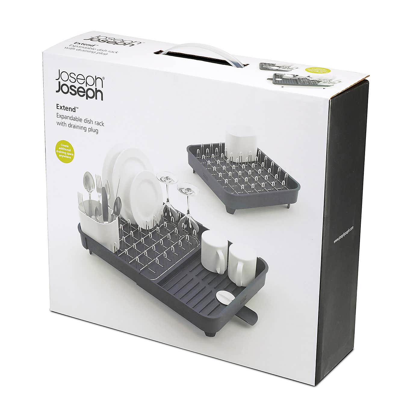 Joseph Joseph Expandable Grey Dish Rack